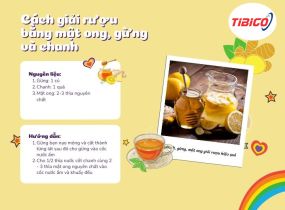 5 cách làm nước uống giải rượu nhanh và hiệu quả
